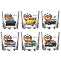 ДЕКОСТЕК Набор подарочный 7 предметов Машины ретро 1210-Д
