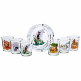 ДЕКОСТЕК Набор подарочный 7 предметов Охота 1210-Д