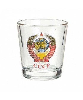 ДЕКОСТЕК Набор стопок для водки 50мл/6шт Герб СССР 1250/9 *6