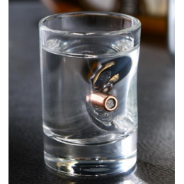 ДЕКОСТЕК Набор стопок для водки 50 мл. (2 шт) Непробиваемые 5208252 черный