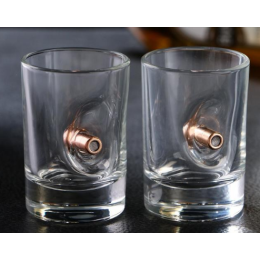 ДЕКОСТЕК Набор стопок для водки 50 мл. (2 шт) Непробиваемые 5208252 черный