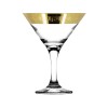 Набор бокалов для мартини 190мл. ГУСЬ ХРУСТАЛЬНЫЙ Версаче Голд TAV91-410/S