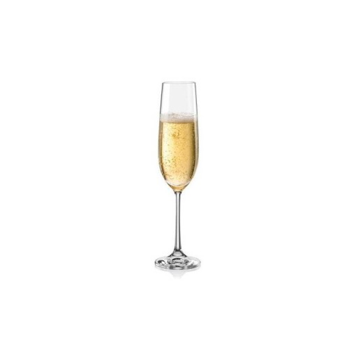 Набор бокалов для шампанского 190мл. /6шт. BOHEMIA Viola 40729/190