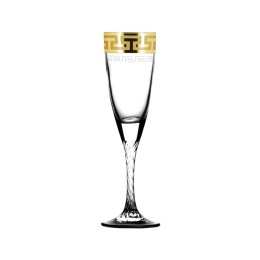 ГУСЬ ХРУСТАЛЬНЫЙ Набор бокалов для шампанского 150 мл. Греческий узор EAV03-307/S