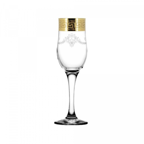 Набор бокалов для шампанского 200 мл. ГУСЬ ХРУСТАЛЬНЫЙ Барокко EAV63-160