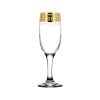 Набор бокалов для шампанского 190 мл. ГУСЬ ХРУСТАЛЬНЫЙ Греческий узор EAV03-419