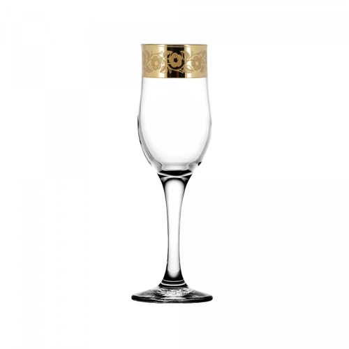 Набор бокалов для шампанского 200 мл. ГУСЬ ХРУСТАЛЬНЫЙ Нежность EAV34-160