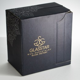 GLASSTAR Набор бокалов для шампанского 200мл/6шт  Крыло 3 К160