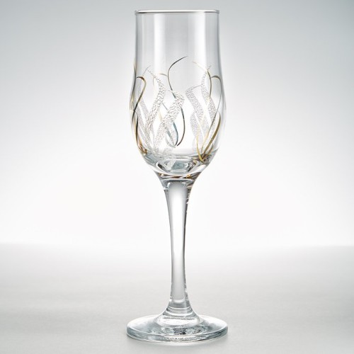 Набор бокалов для шампанского 200мл/6шт GLASSTAR Крыло 3 К160