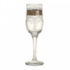 Набор бокалов для шампанского Тулип 200 мл. GLASSTAR Медальон 3 GN160