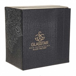 GLASSTAR Набор бокалов для шампанского Тулип 200 мл. Медальон 3 GN160