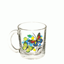 ОСЗ Кружка 300 мл. Чайная 04C1208-TBM Танец бабочек микс