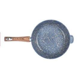 ГОРНИЦА Сковорода 280/70 мм, несъемная ручка, без крышки, серия Discover Sea с2851дс