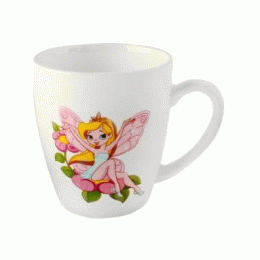 КУБАНЬФАРФОР Кружка 260 мл. Феечки 176 микс