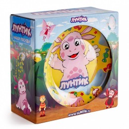 DELTA Набор посуды д/завтрака 3 пр. Лунтик желтый КРС 802