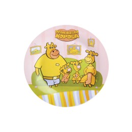 КОРАЛЛ Набор посуды д/завтрака 3 пр. Оранжевая Корова TSET3OC