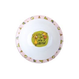 КОРАЛЛ Набор посуды д/завтрака 3 пр. Оранжевая Корова TSET3OC