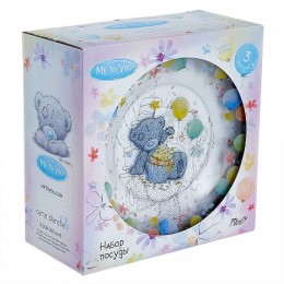 DELTA Набор посуды д/завтрака 3 пр. Me to You КРС-1337