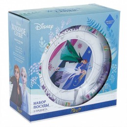 DELTA Набор посуды д/завтрака 3 пр. Холодное сердце 2 КРС-1378