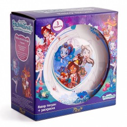 DELTA Набор посуды д/завтрака 3 пр. Энчантималс общий КРС-864