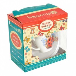 ROSARIO Набор посуды д/завтрака 3 пр. Ф14-006