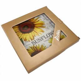 ZERAKS Блюдо вращающееся 32см SunflowerДВ5-012