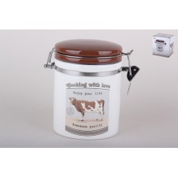 КОРАЛЛ Емкость для сыпучих продуктов 700мл. Country life ZFC039-C1