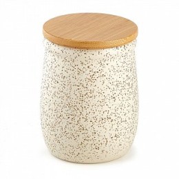 ROSARIO Банка для сыпучих продуктов 500 мл Ф19-043Q бежевая