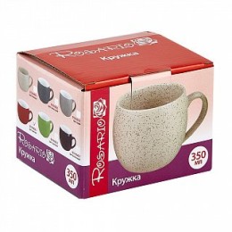 ROSARIO Кружка 350 мл Ф19-052L1 красная