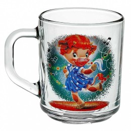 ДЕКОСТЕК Кружка 200 мл Бычки 1335/9 т/у