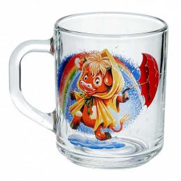 ДЕКОСТЕК Кружка 200 мл Бычки 1335/9 т/у