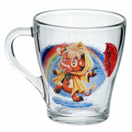 ДЕКОСТЕК Кружка 250мл. Бычки 1649/9 микс