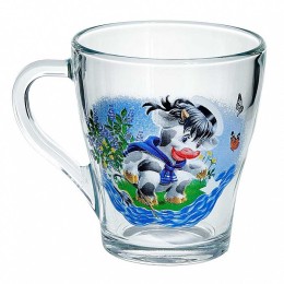 ДЕКОСТЕК Кружка 250мл. Бычки 1649/9 микс