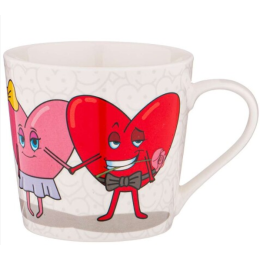 КОРАЛЛ Кружка 400 мл.Причина счастья 260-552