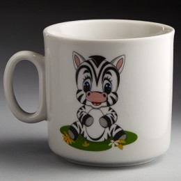 ДФЗ Кружка 200 мл Непоседа Полосатики зебры 7С2038