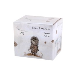 КОРАЛЛ Кружка 420мл. Ежик в тумане NB209M