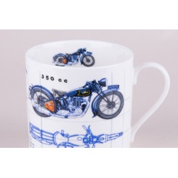 КОРАЛЛ Кружка 400мл. Mechanics YQ20101-4 микс