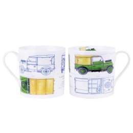 КОРАЛЛ Кружка 400мл. Mechanics YQ20101-4 микс