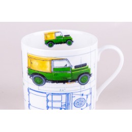 КОРАЛЛ Кружка 400мл. Mechanics YQ20101-4 микс