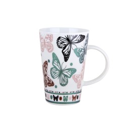 КОРАЛЛ Кружка 400 мл.Бабочки микс KR112 микс