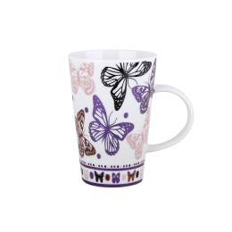 КОРАЛЛ Кружка 400 мл.Бабочки микс KR112 микс