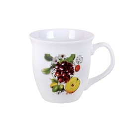 КОРАЛЛ Кружка 400 мл.Фрукты-ягоды GJ584 микс