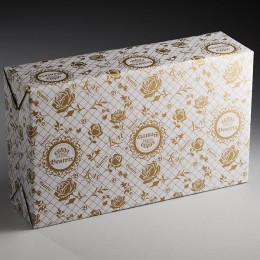 BEATRIX Менажница 2-секционная 26х15см с ручкой Сан-Марино МН025Z 