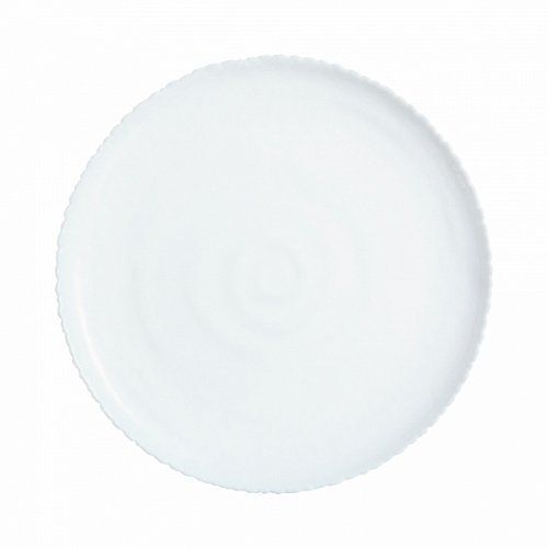 Тарелка обеденная 26см Luminarc Ammonite White P8823