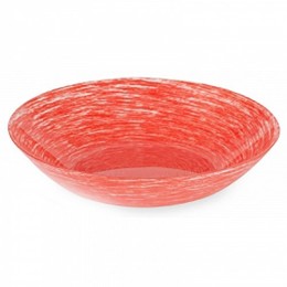 LUMINARC Тарелка глубокая 20см Brush mania red P1383