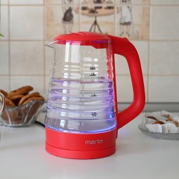 MARTA Электрический чайник MT-4585 Красный рубин