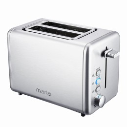 MARTA Тостер 1000W MT-1719 Серый жемчуг