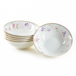 BEATRIX Набор салатников 6пр/18см Флориана МР071U3/6