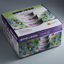 TEROPAL Набор салатников 3шт. Марселла 0003K/62-SK