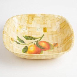 WEBBER Салатник бамбуковый 25см Лимоны КА-2006/2 